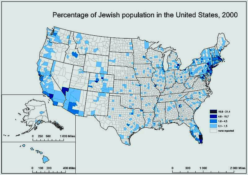 Jewish population USA