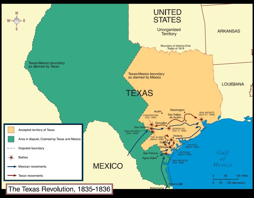 Texas Revolution 1835-36